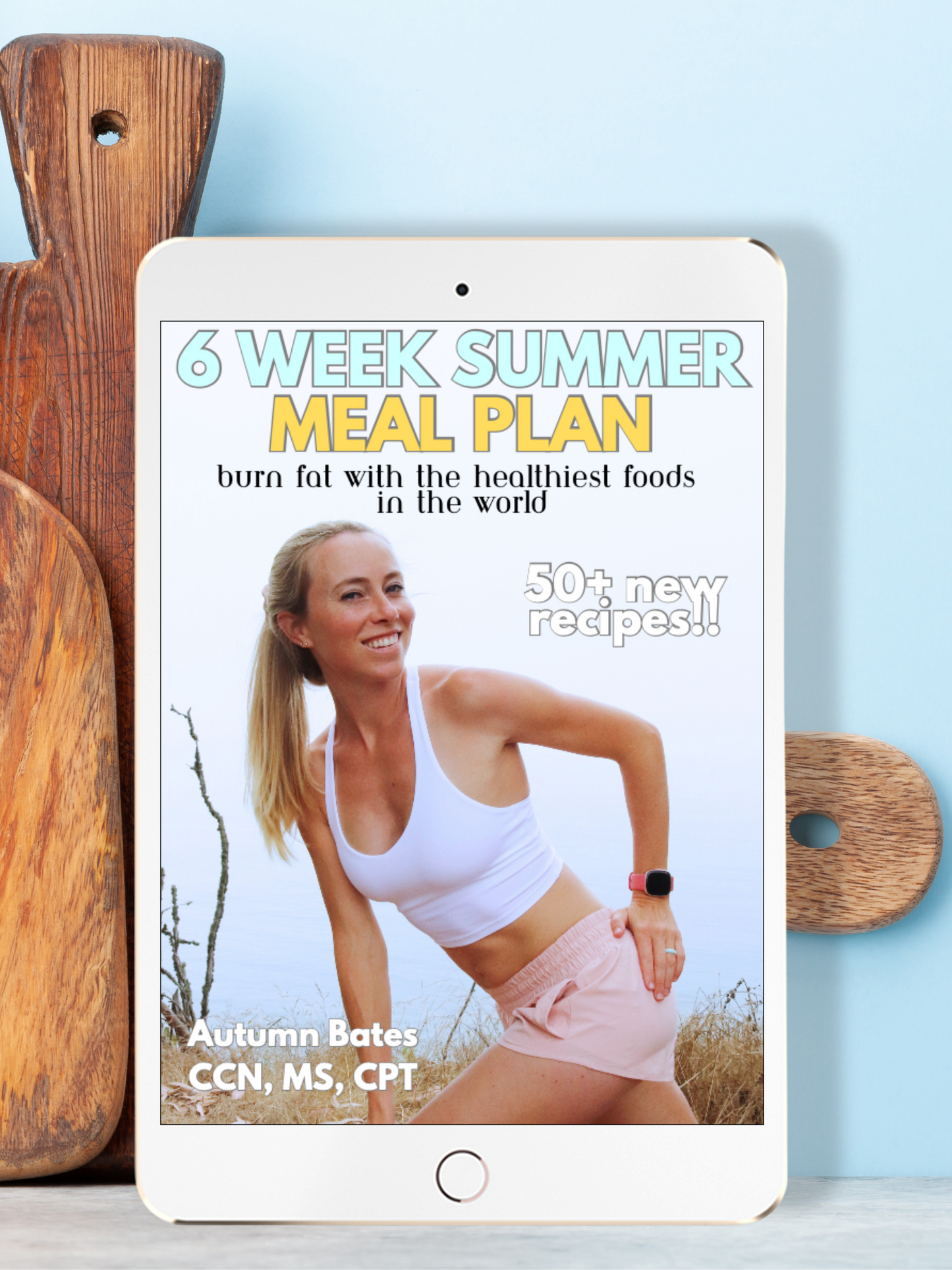 6 Week Summer Meal Plan 2025 Meal Plan Cookbook Cover Autumn Bates
