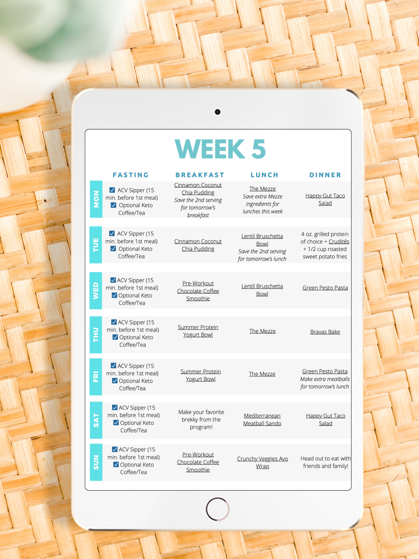 6_Week_Summer_Meal_Plan_2025_Meal_Plan_Cookbook_Week Example_Autumn_Bates