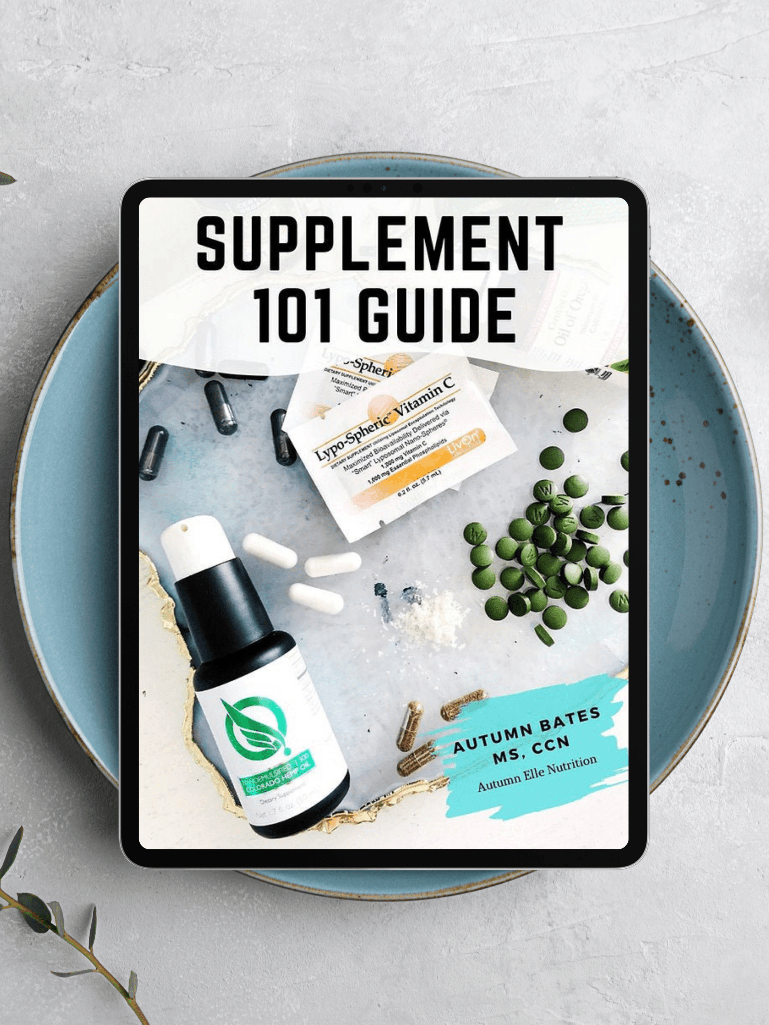 Supplements 101 Guide - Autumn Elle Nutrition - Digital Download | Autumn Bates