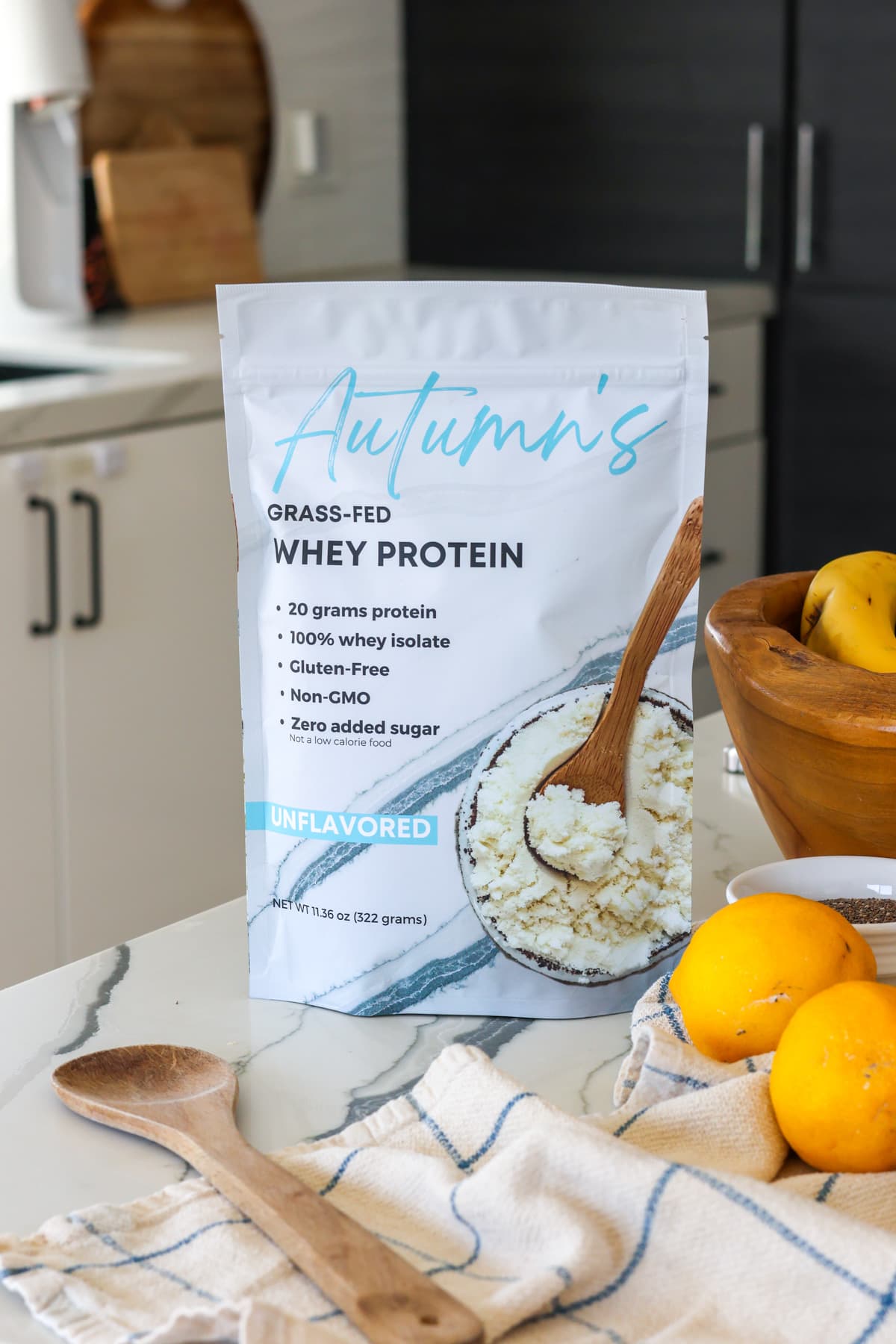 Unflavored Whey Protein Powder