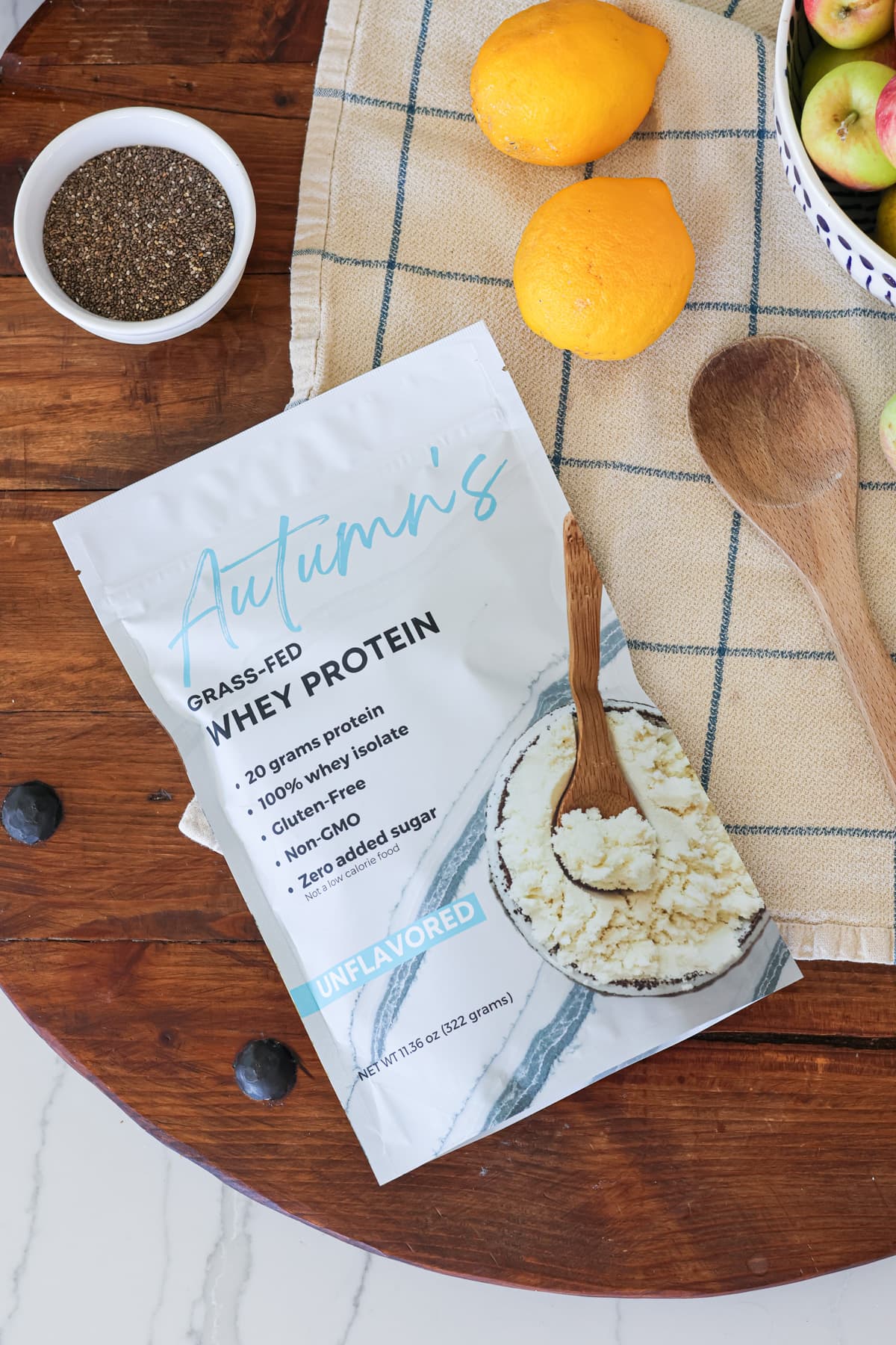 Unflavored Whey Protein Powder