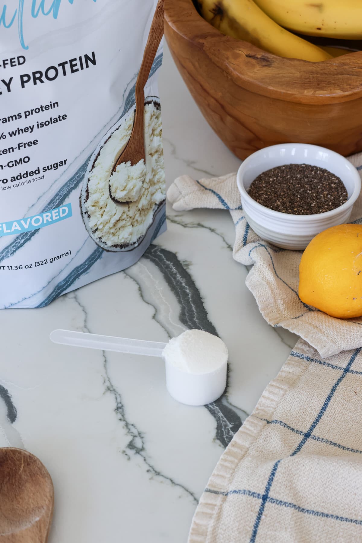 Unflavored Whey Protein Powder
